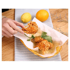 Oil-Absorbing Paper for Fried Food 21.8*19.7cm 50pcs