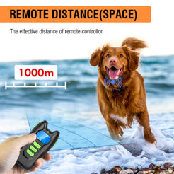 Electric Pet Dog Training Anti Bark Collar Sound Vibrate Auto  Rechargeable NEW
