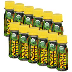 Organic Pickle Juice Sport Drink 12 x 75ml – Prevents Muscle Cramps, Caffeine Free